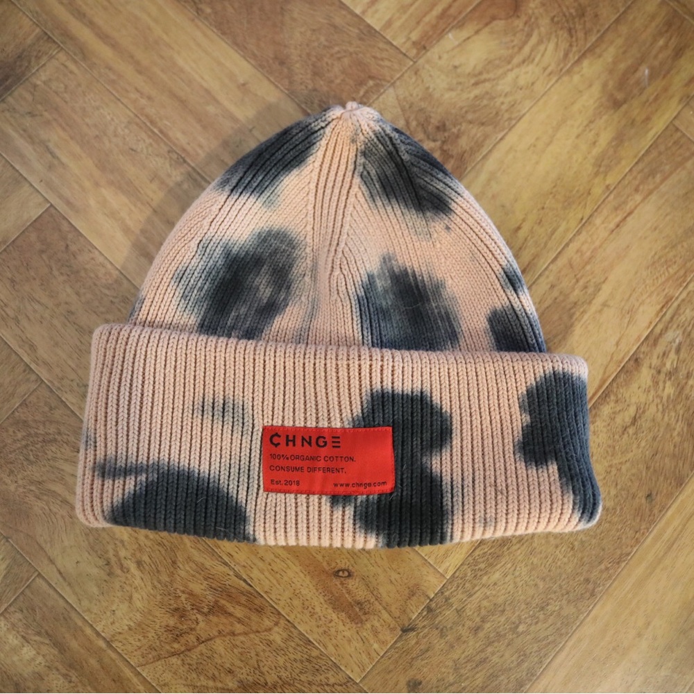 BRAND NEW - CHNGE tie die hypo allergenic, sustainable beanie